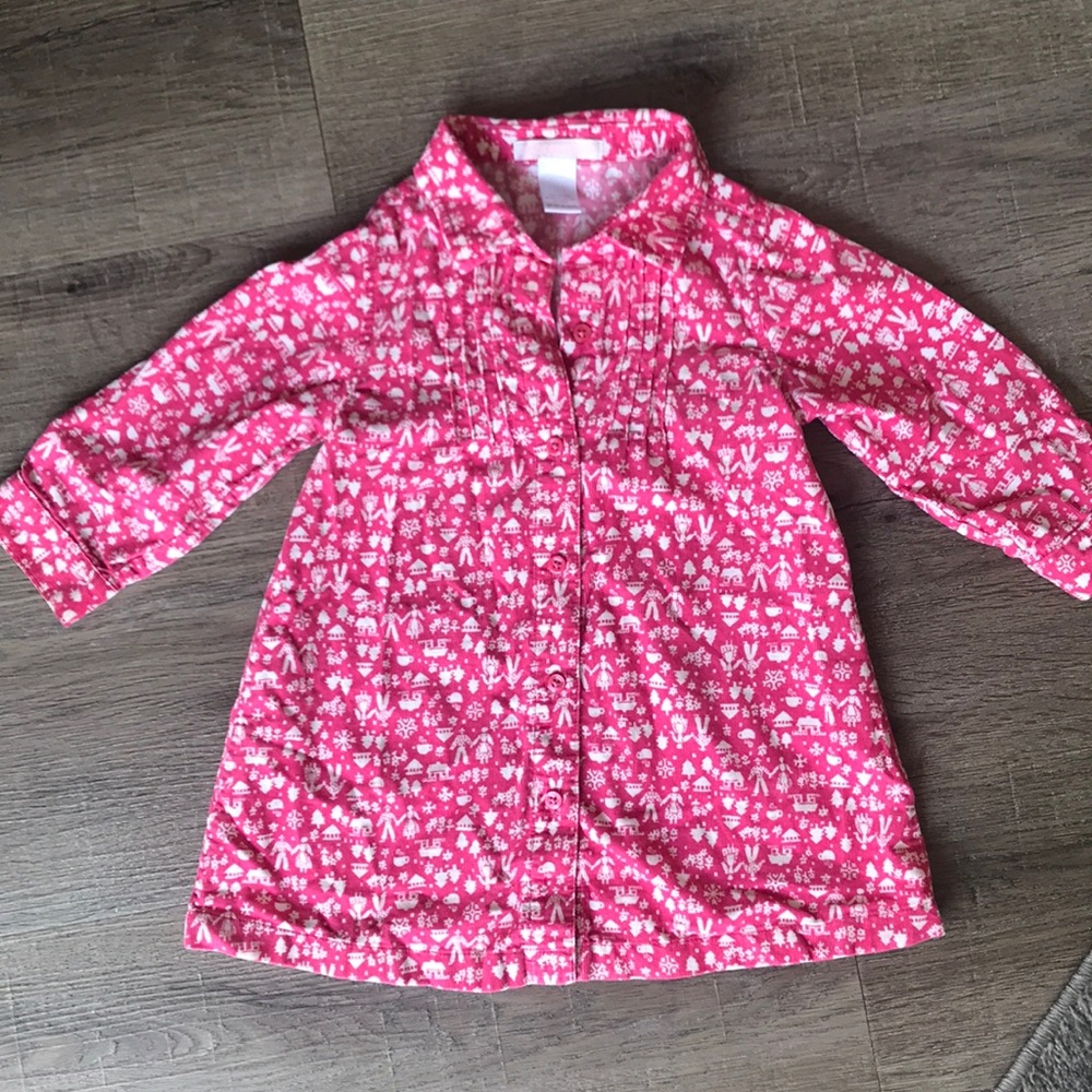 Janie and Jack corduroy dress size 12-18 month